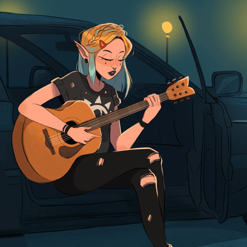 Lost Woods (Saria's Song) — Zelda Emo single art by Tune In Chewie